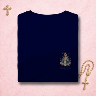 Nome do produto Nossa Senhora Desatadora dos Nós Floral - Feminina Estampa Pequena