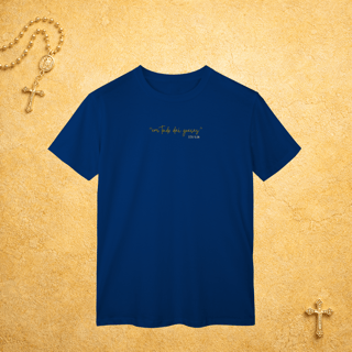 Nome do produto Em Tudo Dai Graças - Escrita Minimalista