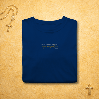 Nome do produto Tudo posso naquele que me fortalece - Escrita Minimalista