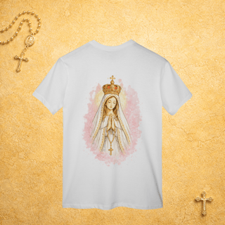 Nossa Senhora de Fátima - Costas Colorida