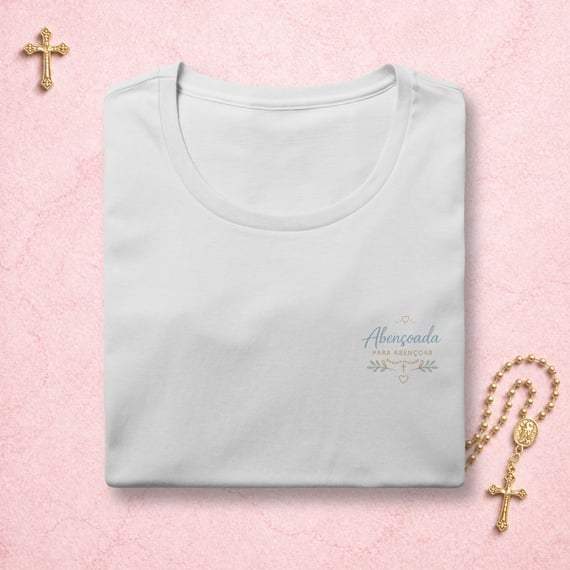 Abençoada Floral - Feminina Estampas Pequenas