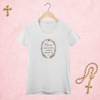 Maria Cuida Floral - Feminina Estampa Central