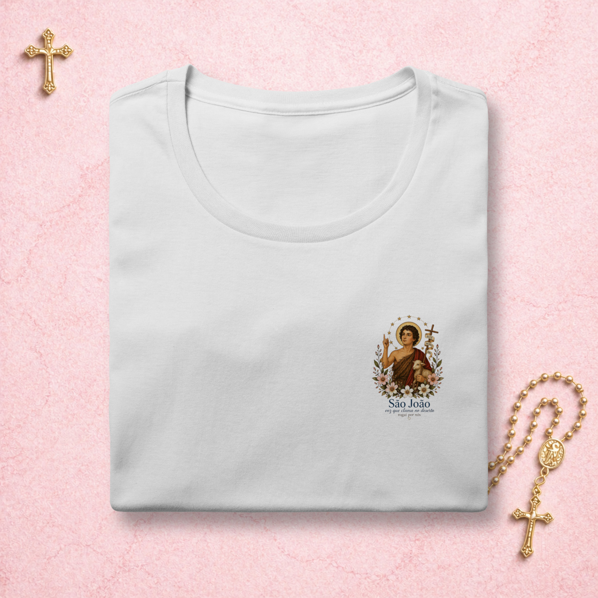 Nome do produto: São João Floral - Feminina Estampa Pequena