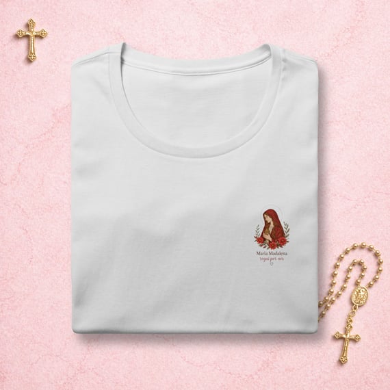 Maria Madalena Floral - Feminina Estampa Pequena