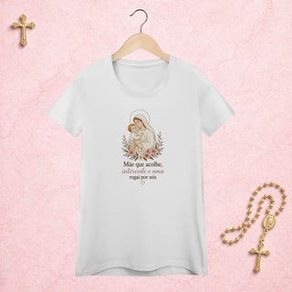 Mãe que Acolhe Floral - Feminina Estampa Central