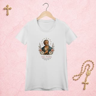 São Pedro Floral - Feminina Estampa Central