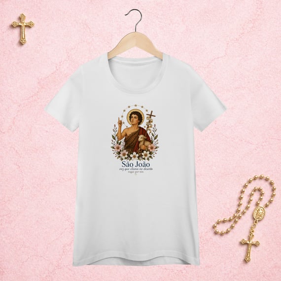 São João Floral - Feminina Estampa Central