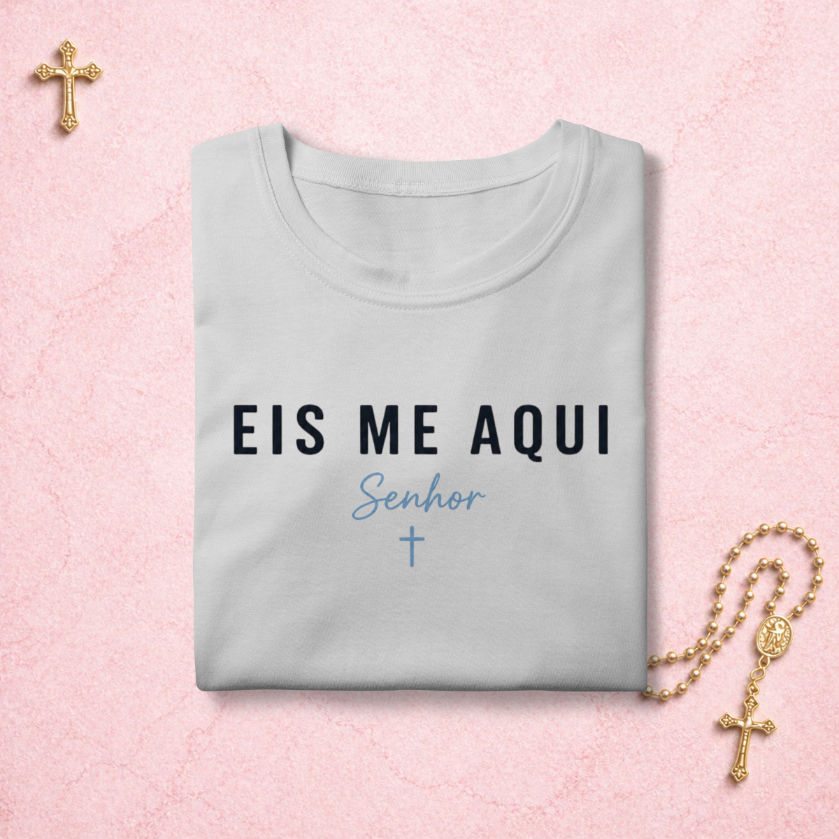 Eis me Aqui Senhor (Escura - Azul)