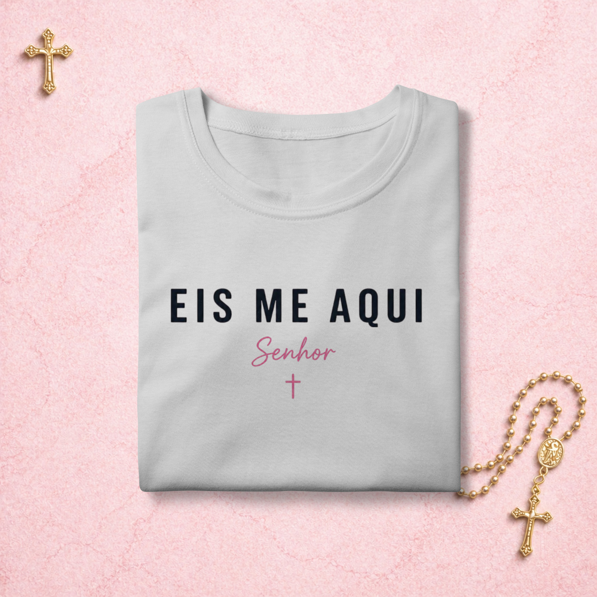 Eis me aqui Senhor (Rosa)
