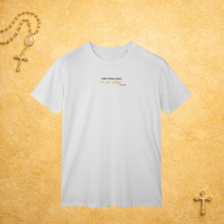 Nome do produto Não temas, pois eu sou contigo - Escrita Minimalista