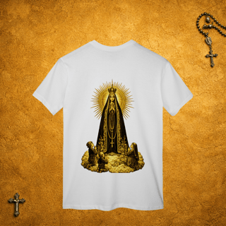 Nome do produto Nossa Senhora de Fátima - Costas Dourada