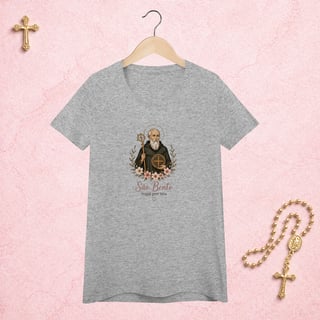 Nome do produto São Bento Floral - Feminina Estampa Central