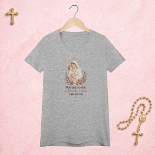 Nome do produto Mãe que Acolhe Floral - Feminina Estampa Central