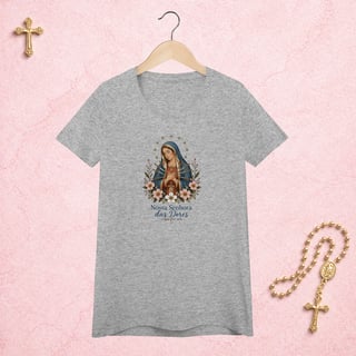 Nome do produto Nossa Senhora das Dores Floral - Feminina Estampa Central