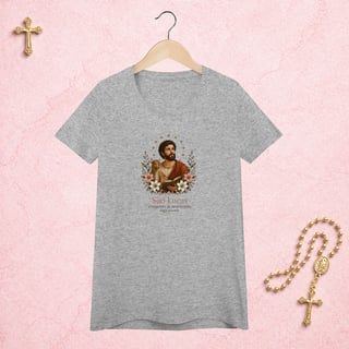 Nome do produto São Lucas Floral - Feminina Estampa Central