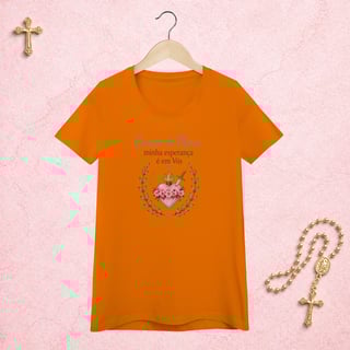 Nome do produto Coração de Maria Floral - Feminina Estampa Central