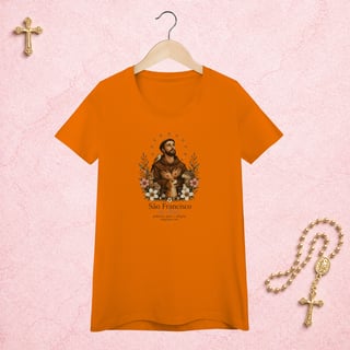 Nome do produto São Francisco Floral - Feminina Estampa Central