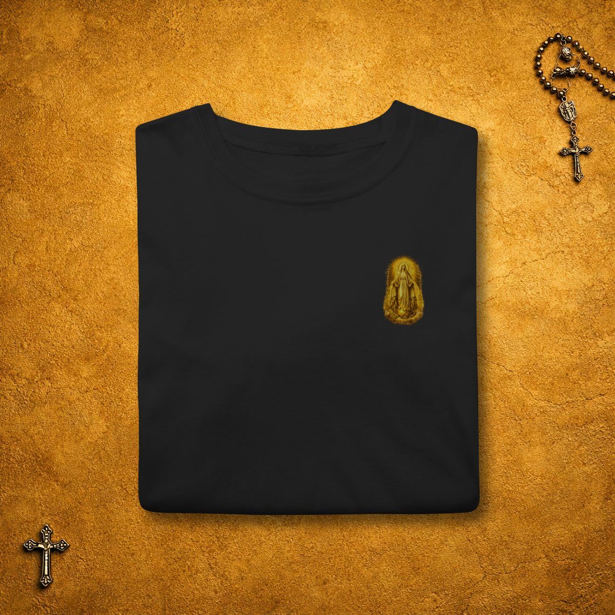 Nome do produto: Nossa Senhora das Graças - Minimalista Dourada