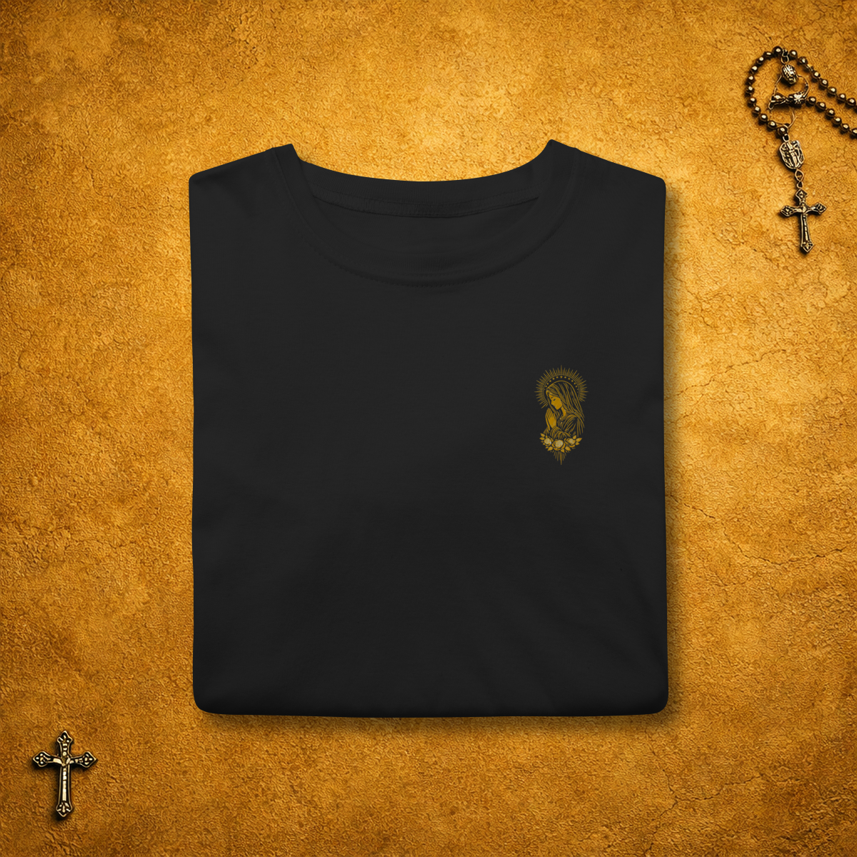 Nome do produto: Nossa Senhora Traços - Imagem Minimalista