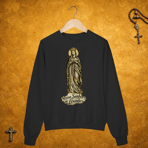 Moletom Fechado - Nossa Senhora de Lourdes