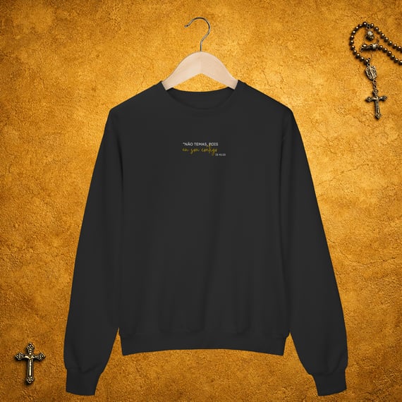 Moletom - Não temas (cores escuras)