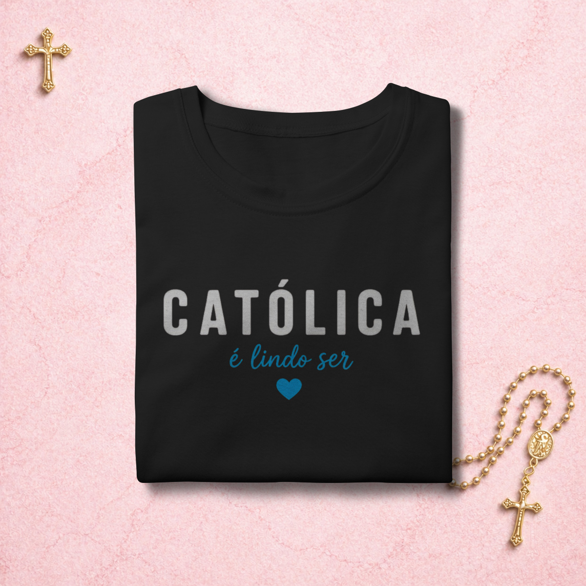 É lindo ser católica (azul)