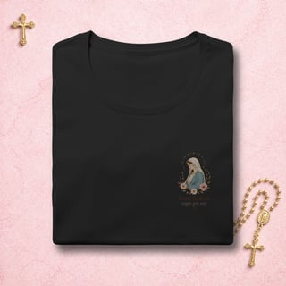 Nome do produto Nossa Senhora Floral - Feminina Estampa Pequena