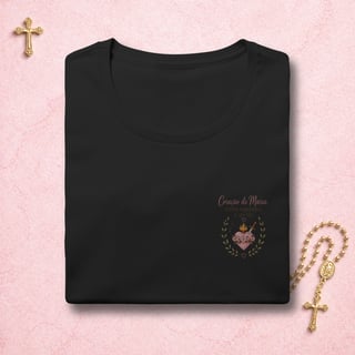 Nome do produto Coração Maria Floral - Feminina Estampa Pequena