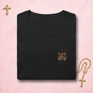 Nome do produto São Miguel Arcanjo Floral - Feminina Estampa Pequena