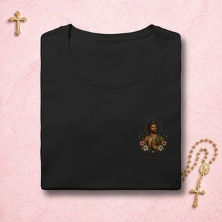 Nome do produto São Judas Tadeu Floral - Feminina Estampa Pequena 