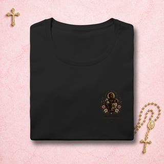 Nome do produto São Benedito Floral - Feminina Estampa Pequena