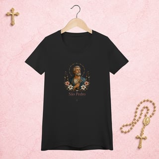 Nome do produto São Pedro Floral - Feminina Estampa Central