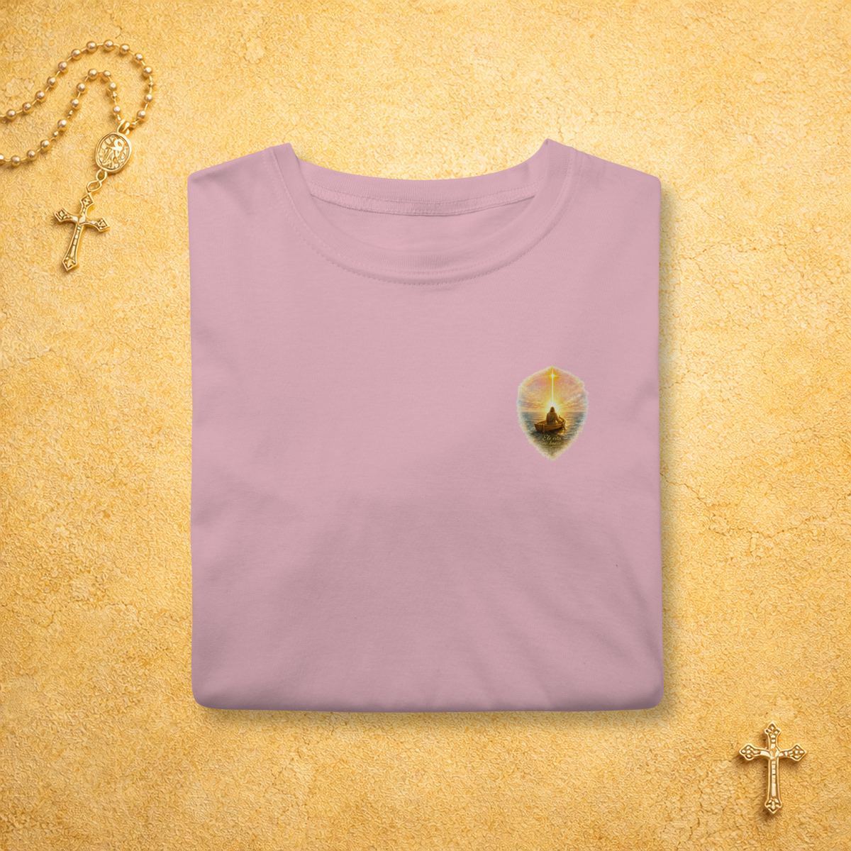 Nome do produto: Ele está no barco - Minimalista Colorida