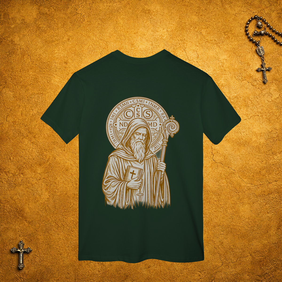 Nome do produto São Bento Traços Brancos - Costas Dourada