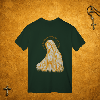 Nome do produto Nossa Senhora das graças Traços Brancos - Costas Dourada