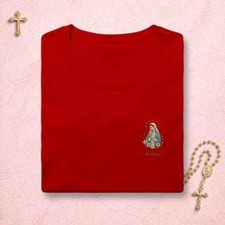 Nome do produto Nossa Senhora das Graças Floral - Feminina Estampa Pequena