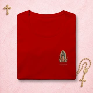 Nome do produto Nossa Senhora Guadalupe Floral - Feminina Estampa Pequena