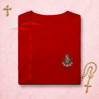 Nome do produto Nossa Senhora das Dores Floral - Feminina Estampa Pequena