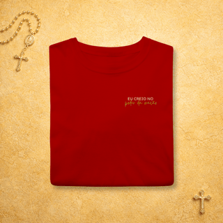 Nome do produto Eu creio do poder da oração - Escrita Minimalista