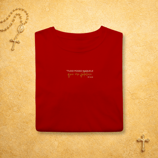 Nome do produto Tudo posso naquele que me fortalece - Escrita Minimalista