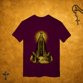 Nome do produto Nossa Senhora de Fátima - Costas Dourada