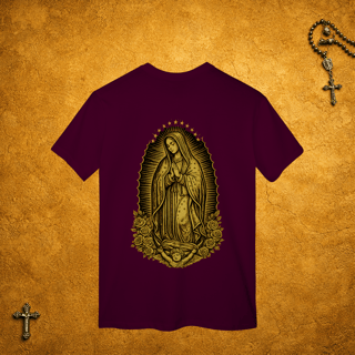 Nome do produto Nossa Senhora de Guadalupe Traços - Costas Dourada