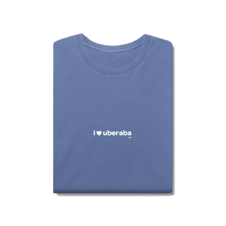 Nome do produto T-shirt estonada - I love Uberaba
