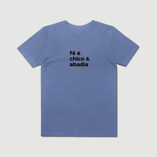 Nome do produto T-shirt estonada - Fé