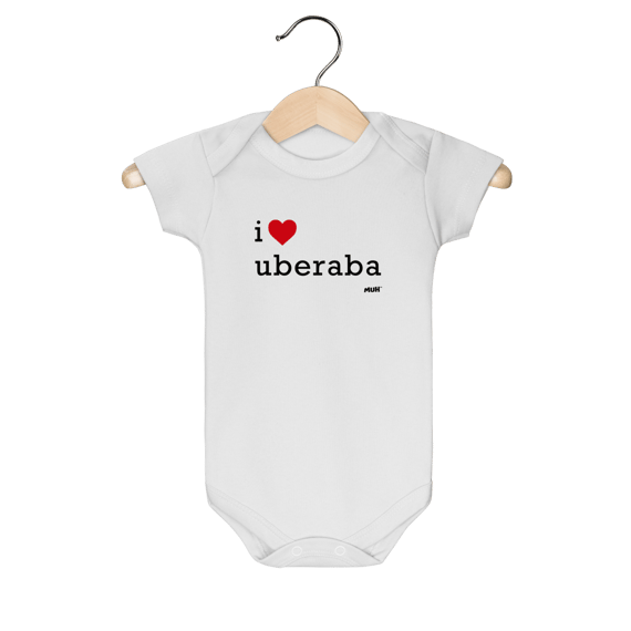 Body infantil - I love Uberaba