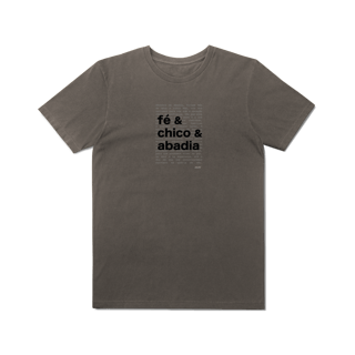 Nome do produto T-shirt estonada - Fé