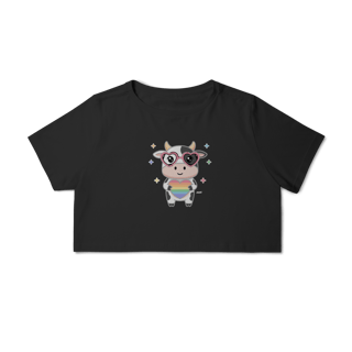 Nome do produto Cropped MUH - Arco Íris