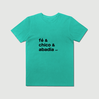 Nome do produto T-shirt estonada - Fé