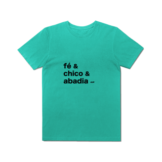 Nome do produto T-shirt estonada - Fé