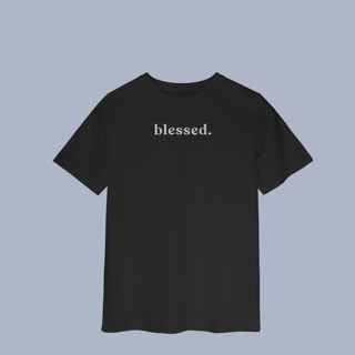Camiseta Infantil Masculina Quality Dewdrops Blessed Estampada (2 a 8 anos)